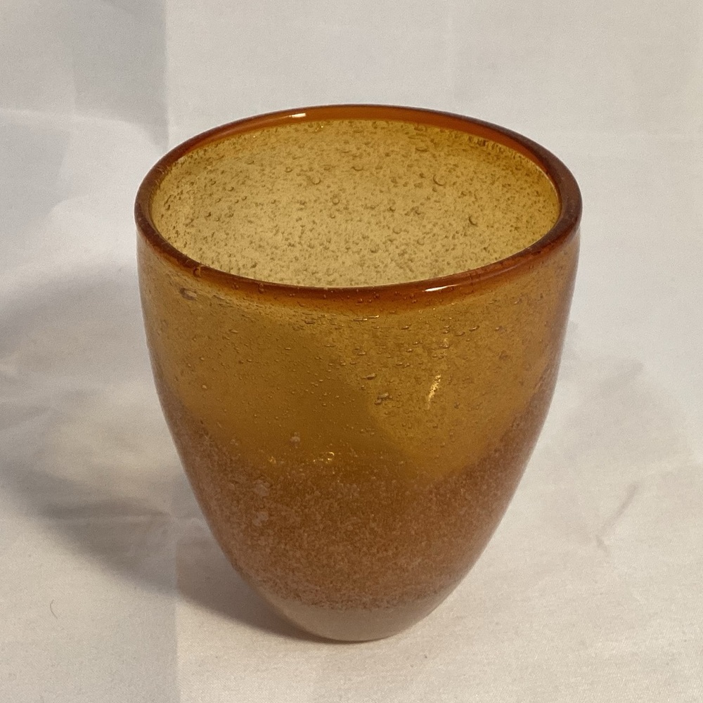 Cool Amber glass or lampion for candle?